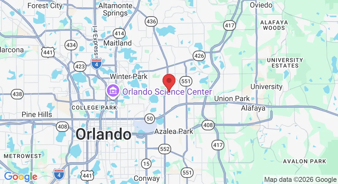 1485 S Semoran Blvd ste 1400, Winter Park, FL 327925533, EE. UU.