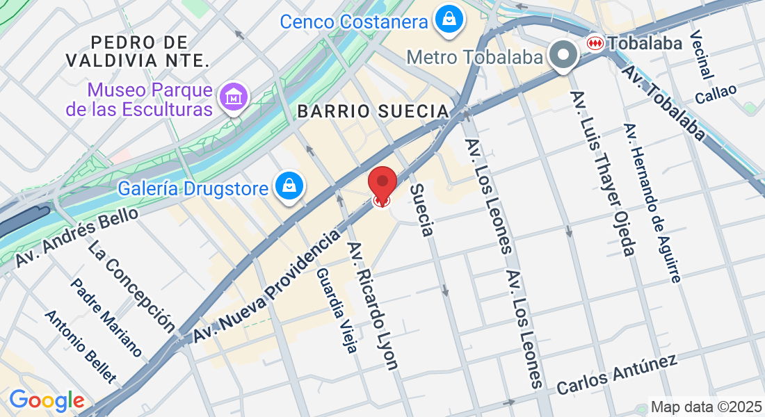 Las Bellotas 199, 7510123 Providencia, Región Metropolitana, Chile