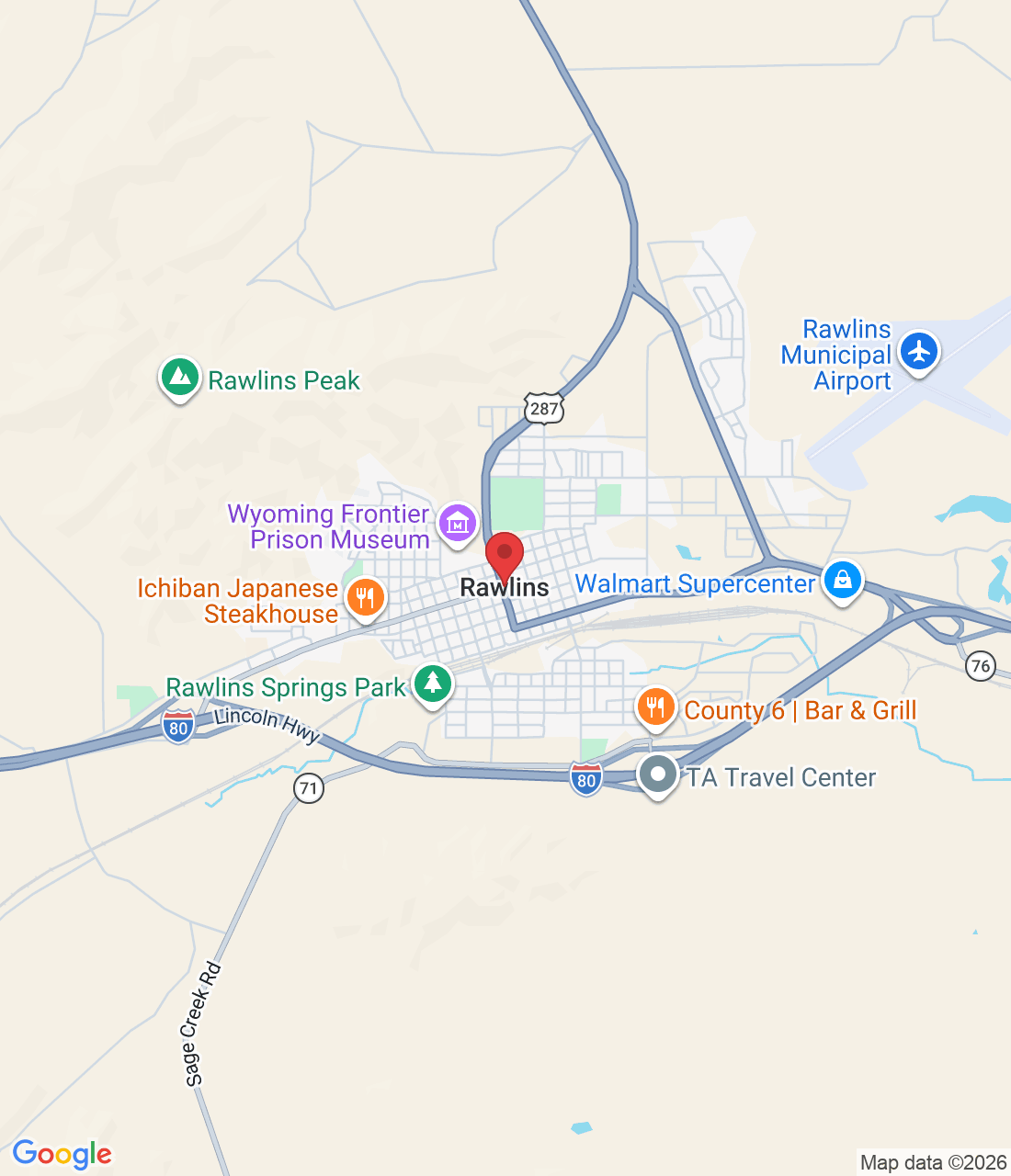 Rawlins, WY 82301, USA