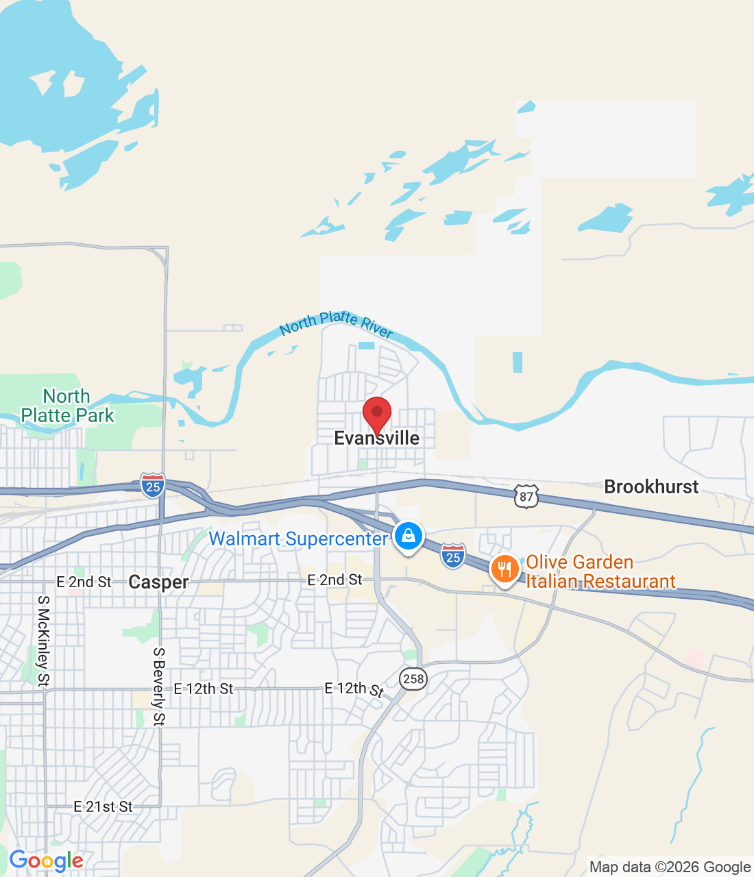 Evansville, WY, USA