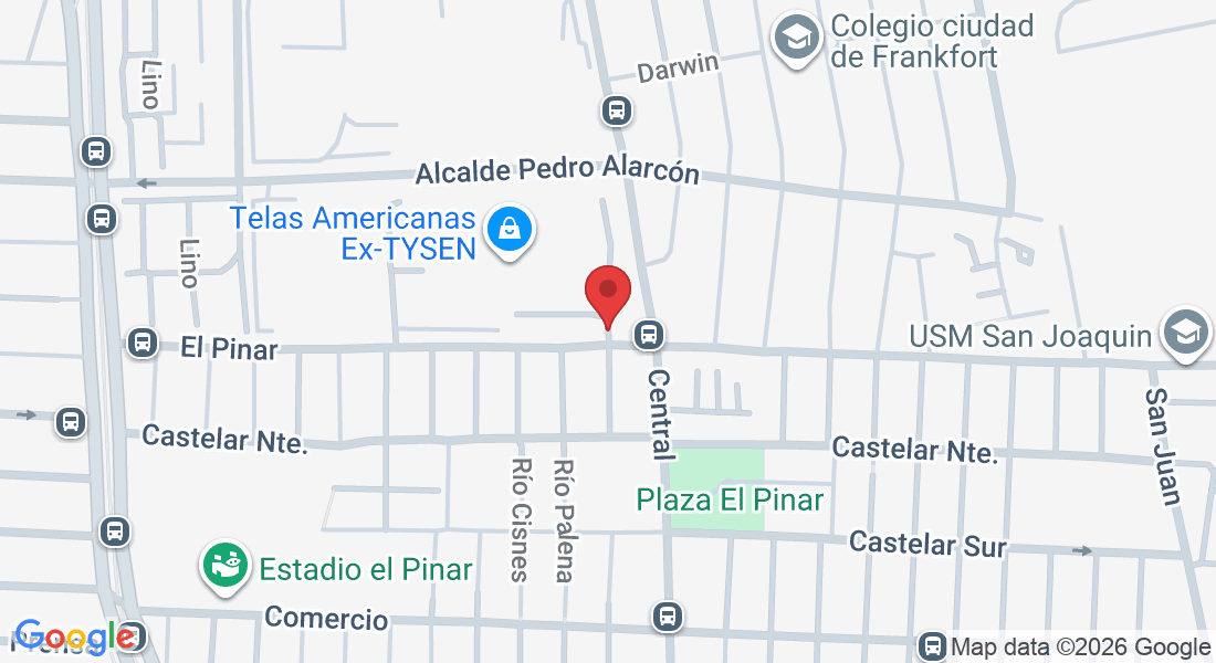 El Pinar 205, Santiago, San Joaquín, Región Metropolitana, Chile