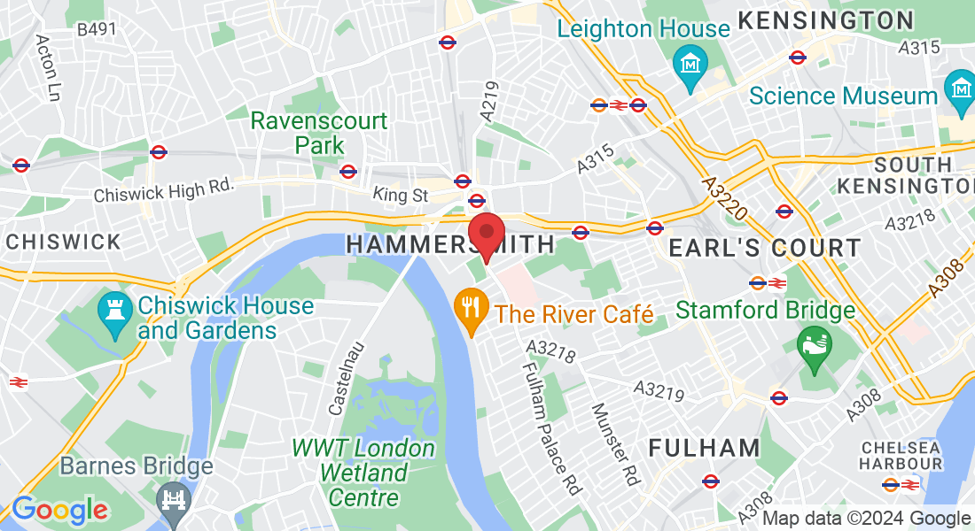 109 Fulham Palace Rd, London W6 9PL, UK