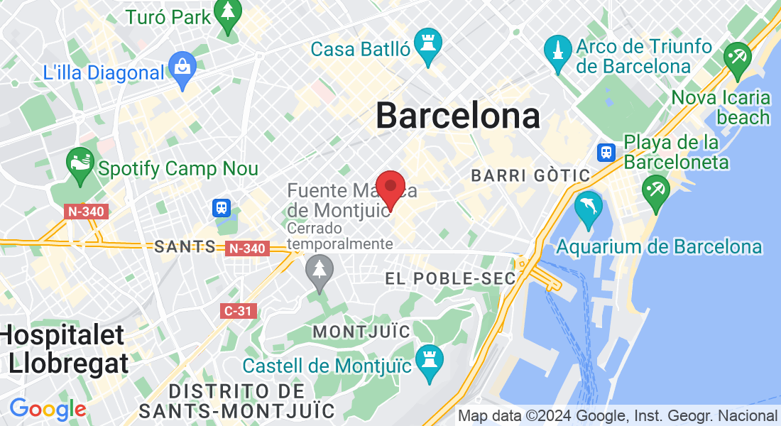 Carrer de Tamarit, 155, L'Eixample, 08015 Barcelona, España