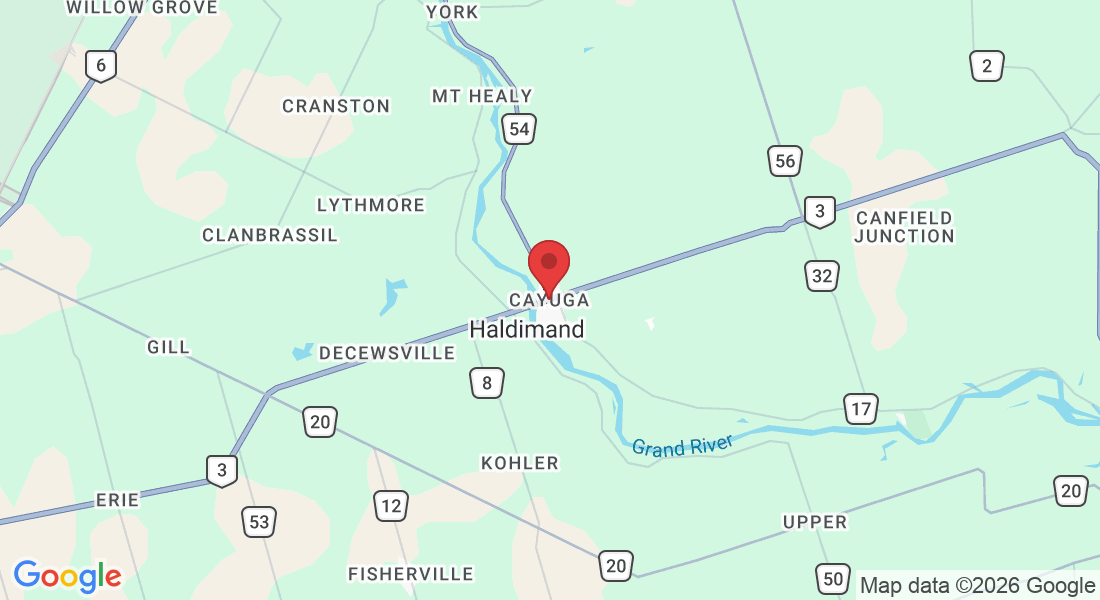 Cayuga, Haldimand, ON N0A 1E0, Canadá
