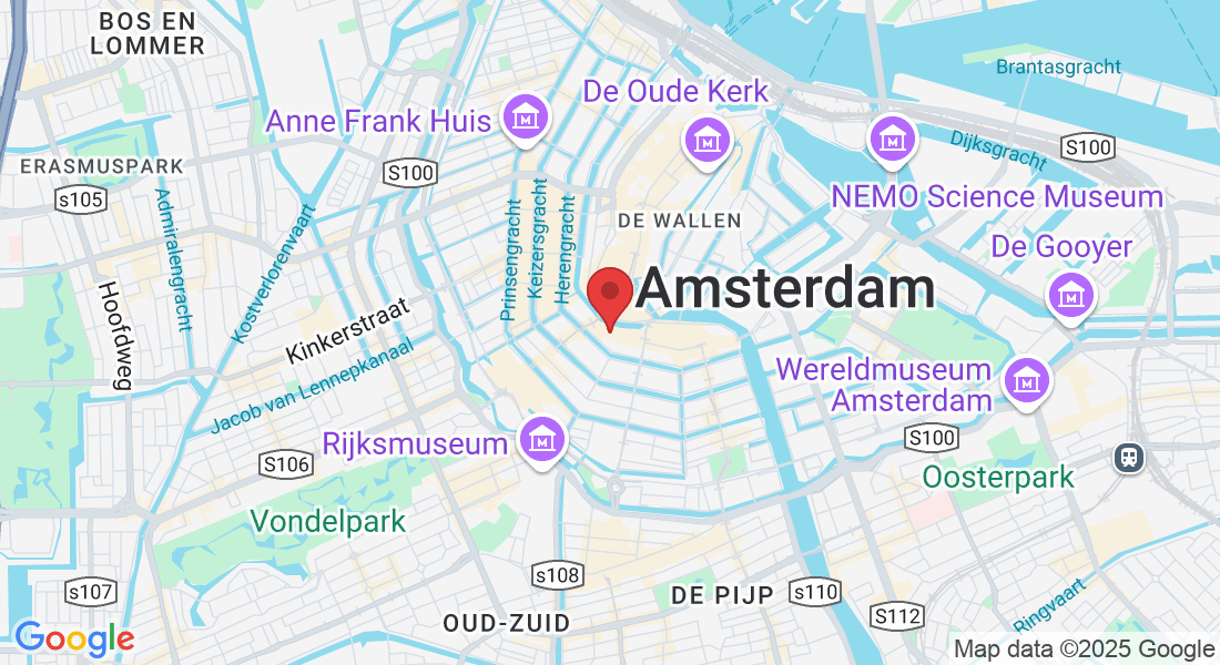 Reguliersdwarsstraat 33, 1017 BK Amsterdam, Nederland