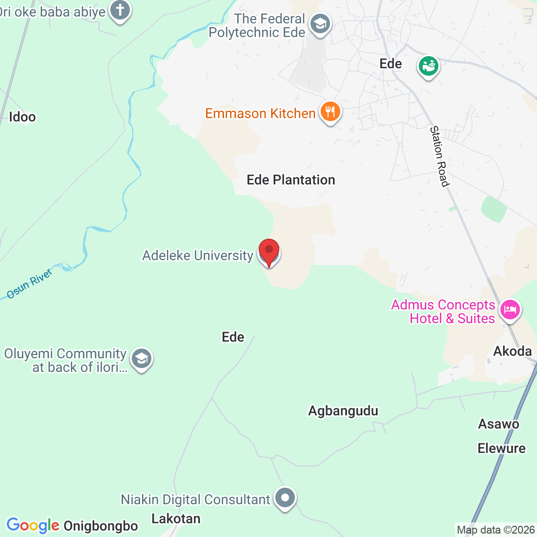 Ede 232101, Osun, Nigeria