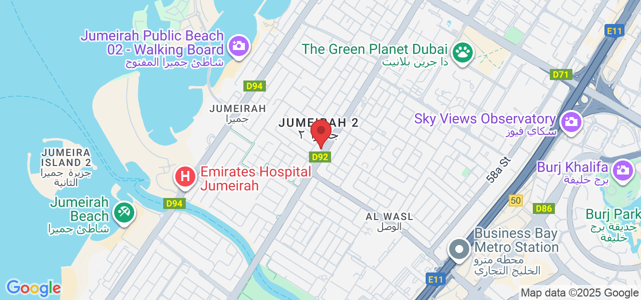 Cosmocare Medical Center - Ground Floor - Villa No. 4 Al Wasl Rd - opposite Pizzahut - Jumeira Second - Jumeirah 2 - Dubai - United Arab Emirates