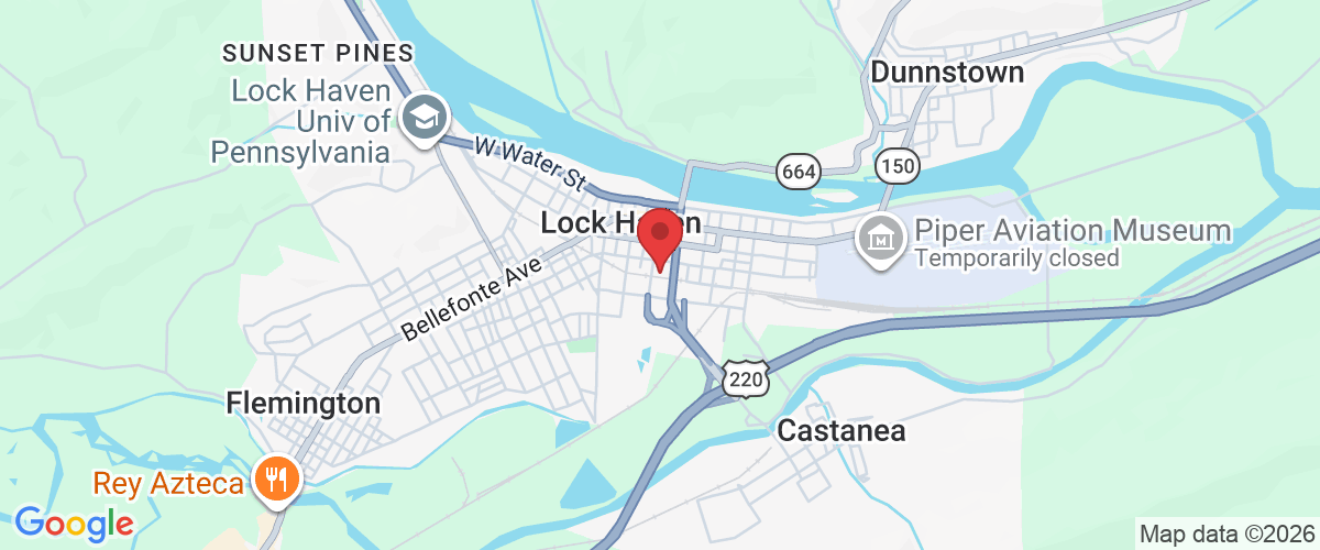 8 N Grove St, Lock Haven, PA 17745, USA