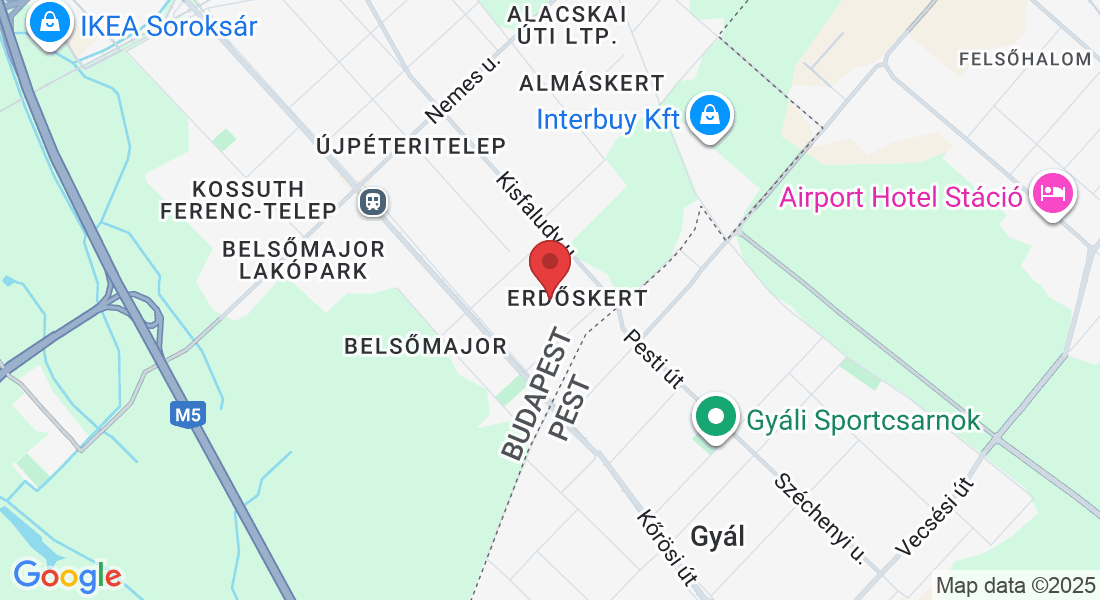 Budapest, Benjámin u. 29, 1188 Magyarország