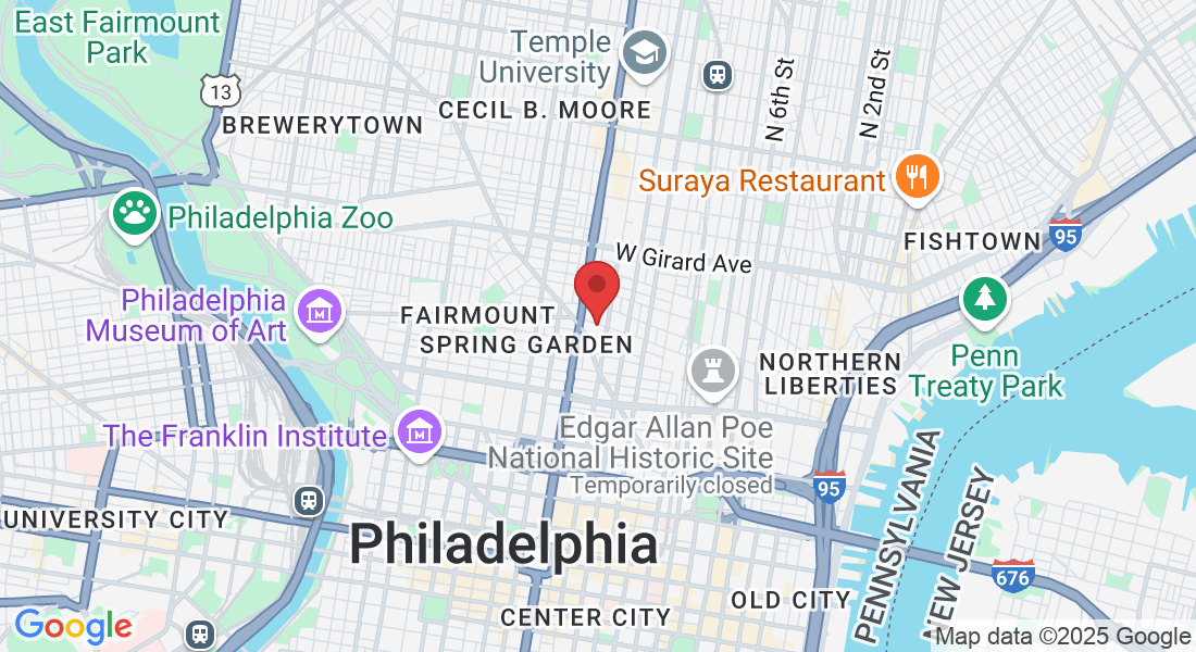 1300 Fairmount Ave, Philadelphia, PA 19123, USA