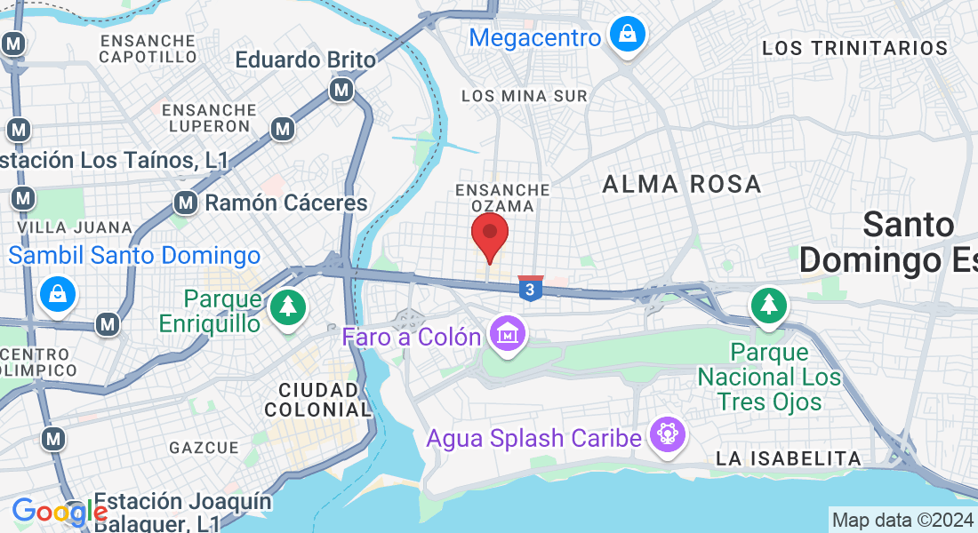 3er Nivel, Plaza Beverly Hills, Av. Venezuela 17, Santo Domingo Este 11501, República Dominicana