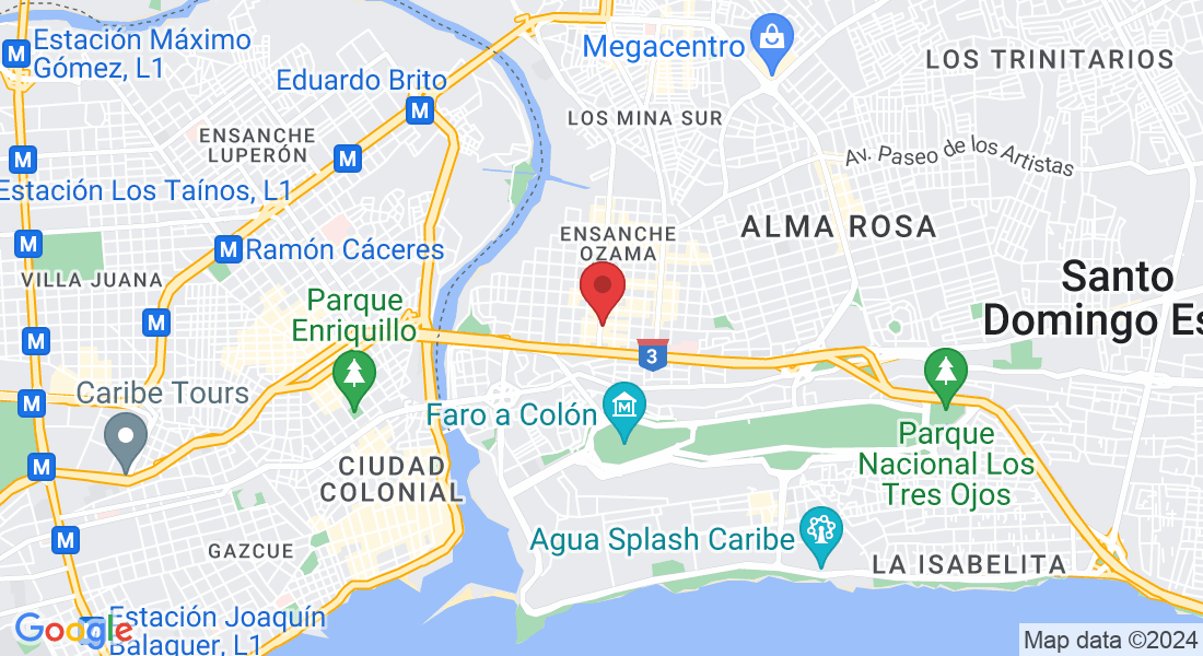 3er Nivel, Plaza Beverly Hills, Av. Venezuela 17, Santo Domingo Este 11501, República Dominicana
