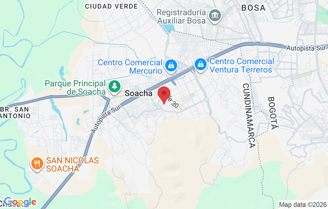 Cra. 2ª # 28-23, Soacha, Cundinamarca, Colombia