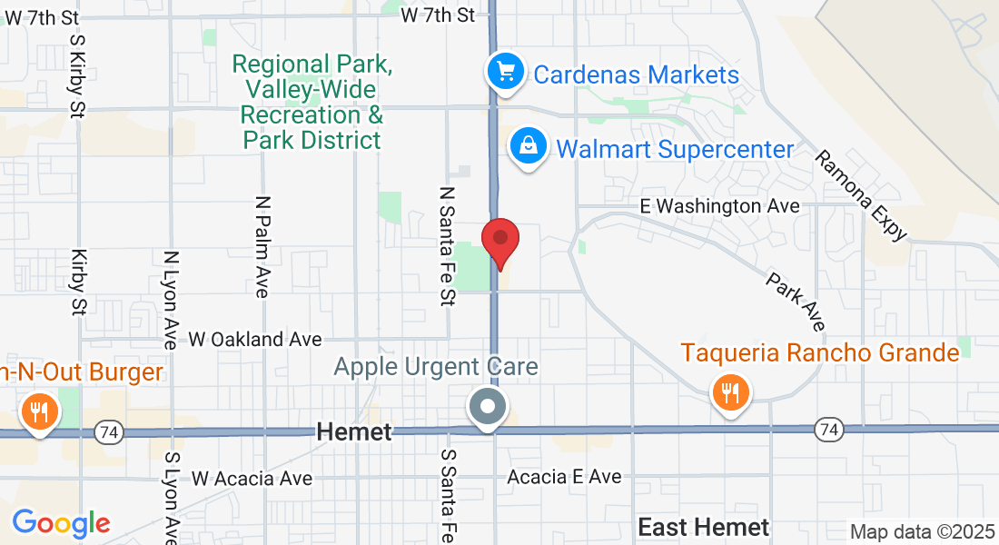 2543 S San Jacinto Ave, San Jacinto, CA 92583, USA