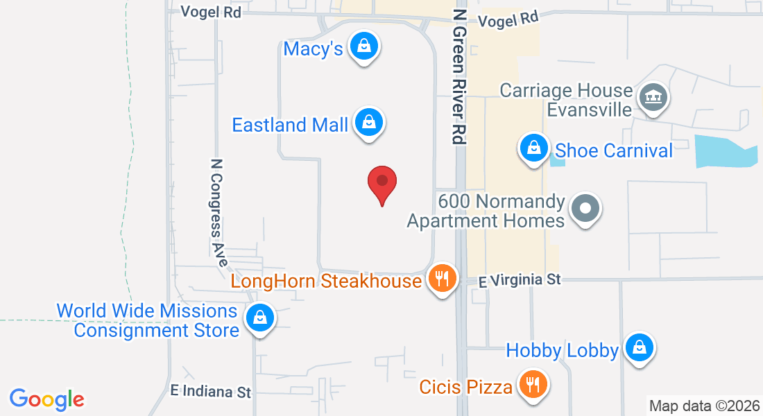 800 N Green River Rd Suite 54, Evansville, IN 47715, USA