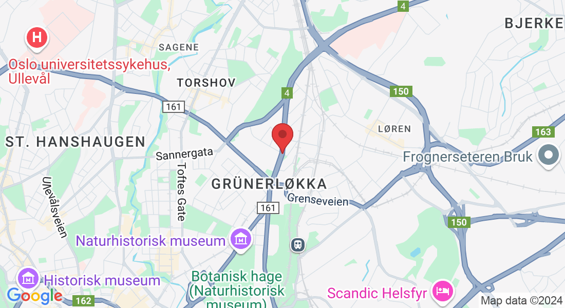 Trondheimsveien 135, 0570 Oslo, Norge