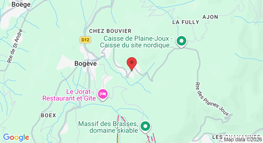 2574 Rte de Plaine Joux, 74250 Bogève, France