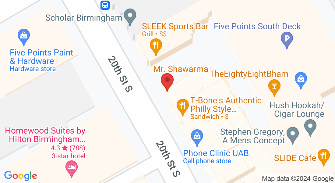1011 20th St S, Birmingham, AL 35205, USA
