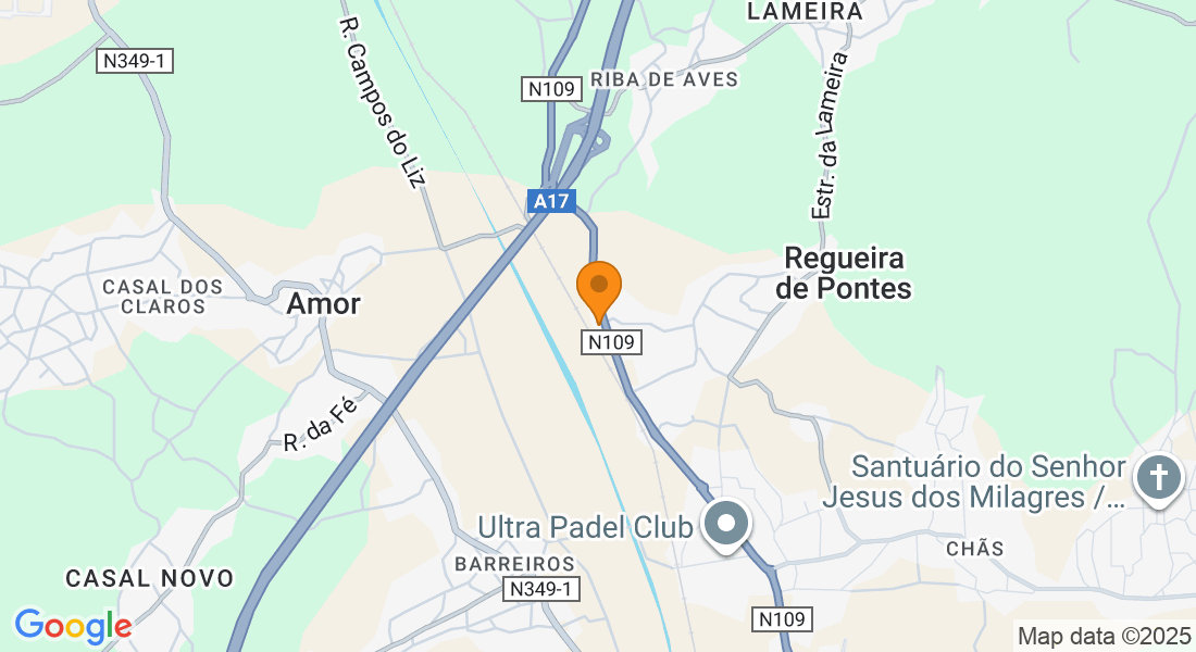 Estrada Nacional 109 Coutada, 2415-199 Regueira de Pontes, Portugal