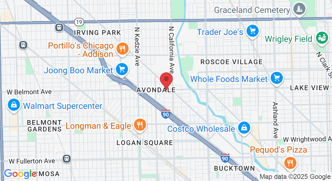 2845 W Belmont Ave, Chicago, IL 60618, USA