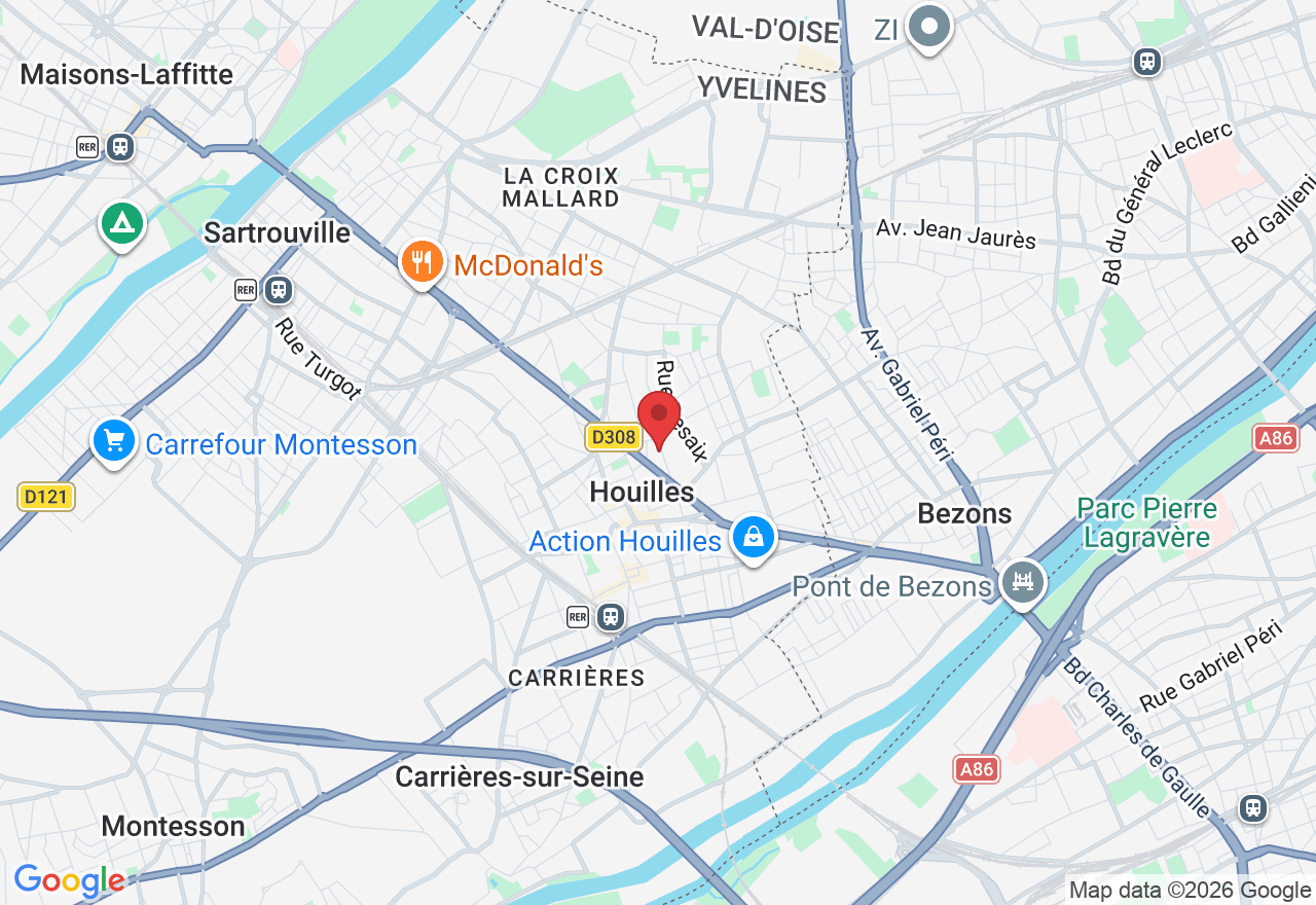 21-23 Rue Parmentier, 78800 Houilles, France