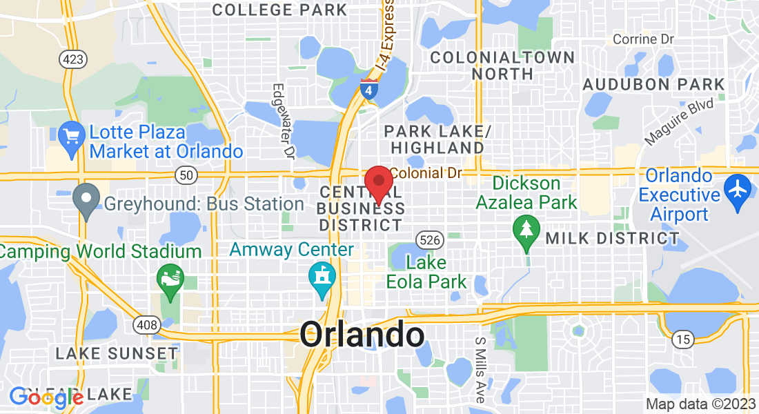 FL-527 & E Amelia St, Orlando, FL 32801, USA