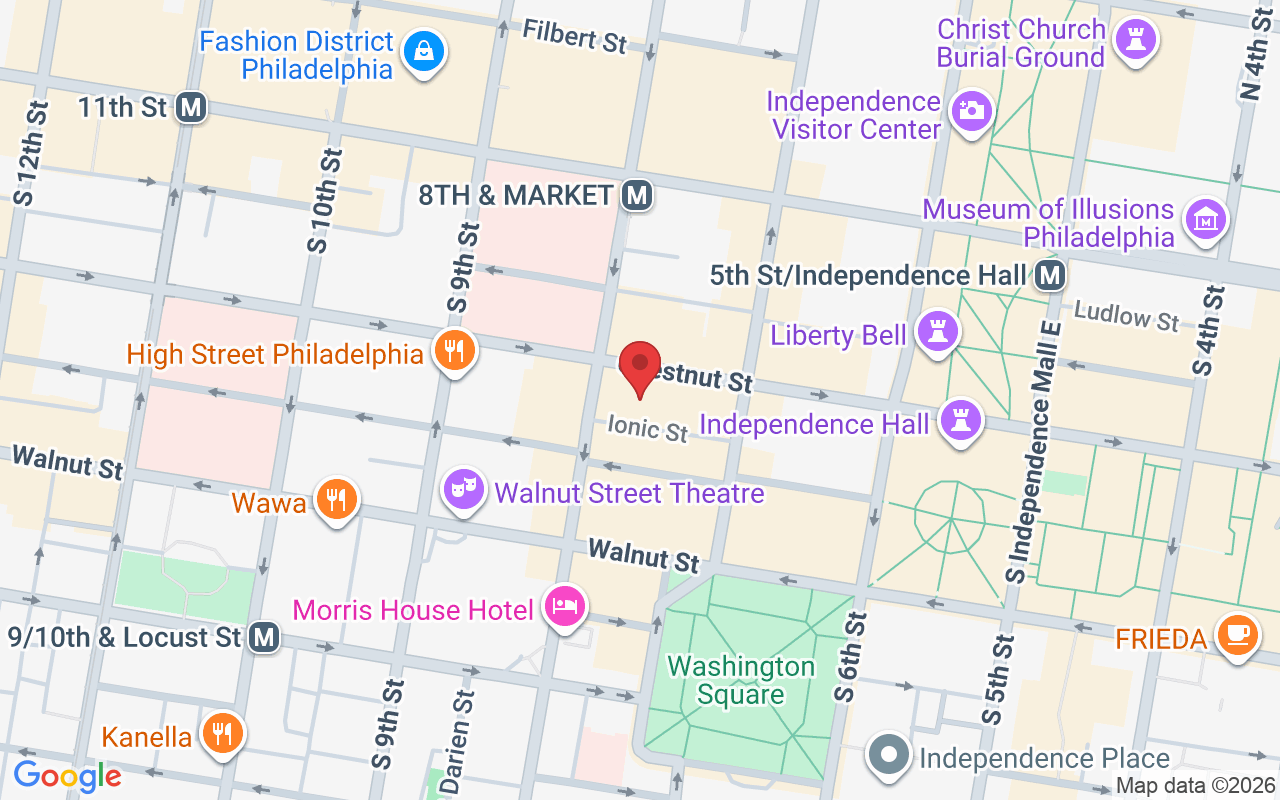 722 Chestnut St, Philadelphia, PA 19106, USA