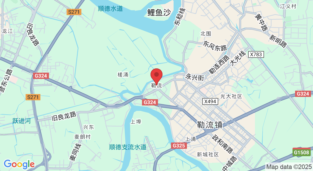 中国广东省佛山市顺德区勒流 邮政编码: 528322