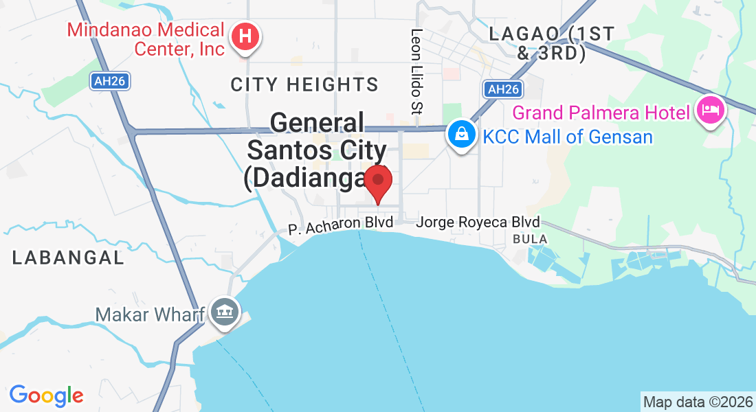 Magsaysay Ave, General Santos City (Dadiangas), South Cotabato, Philippines