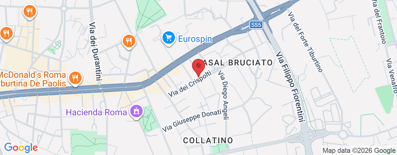 Via dei Crispolti, 15, 00159 Roma RM, Italy
