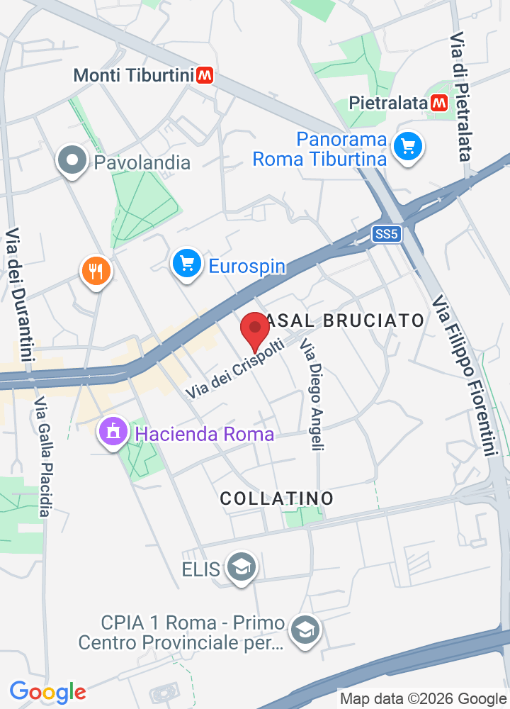 Via dei Crispolti, 15, 00159 Roma RM, Italy