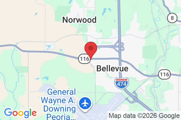 6222 W Plank Rd #2, Peoria, IL 61604, USA