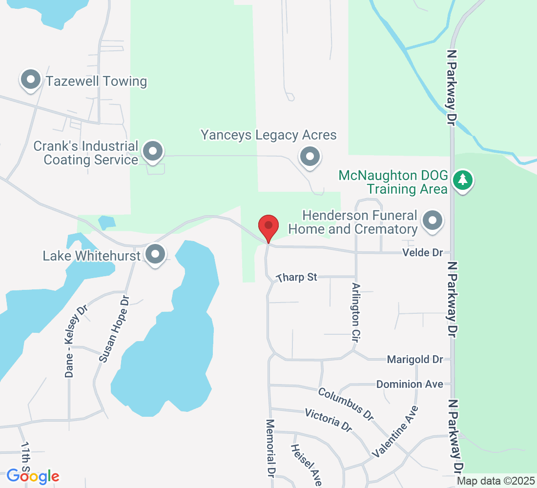 Velde Dr & Plymouth Pl, Pekin, IL 61554, USA