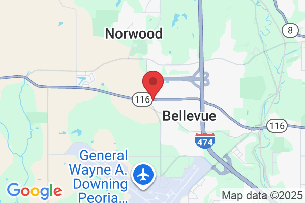 6222 W Plank Rd #2, Peoria, IL 61604, USA