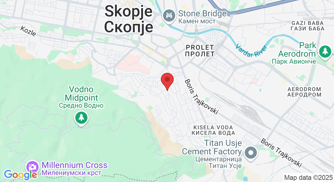 Boro Kamchevski 8, Skopje 1000, North Macedonia