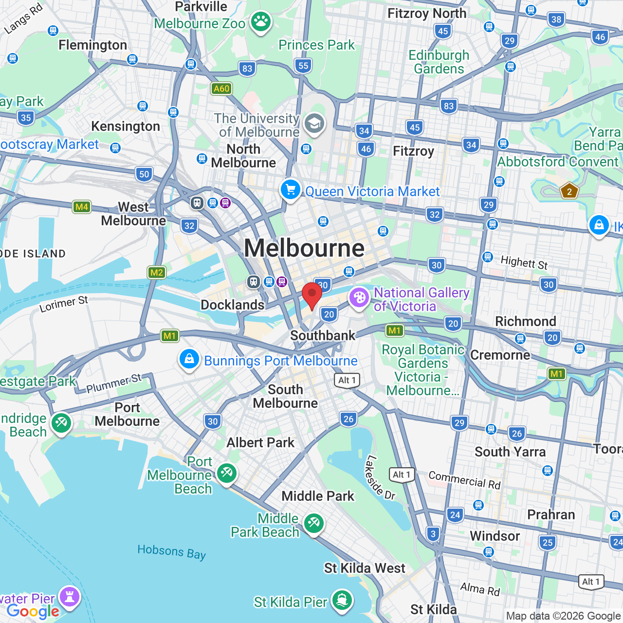 Shop 88/8 Whiteman St, Southbank VIC 3006, Australia