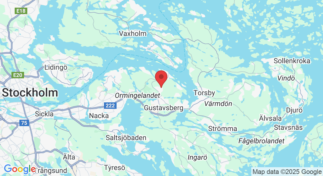Fiskgjusevägen 18, 134 35 Gustavsberg, Sverige