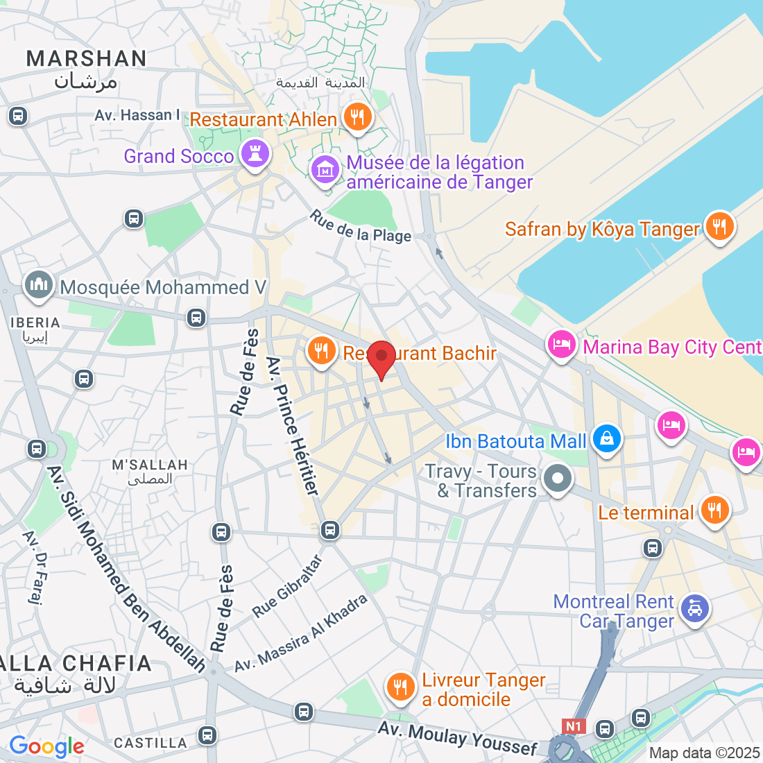 N°4, 7 Avenue Moussa Bnou Noussair, Tanger, Maroc