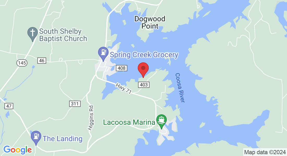115 Crawfish Dr, Shelby, AL 35143, USA