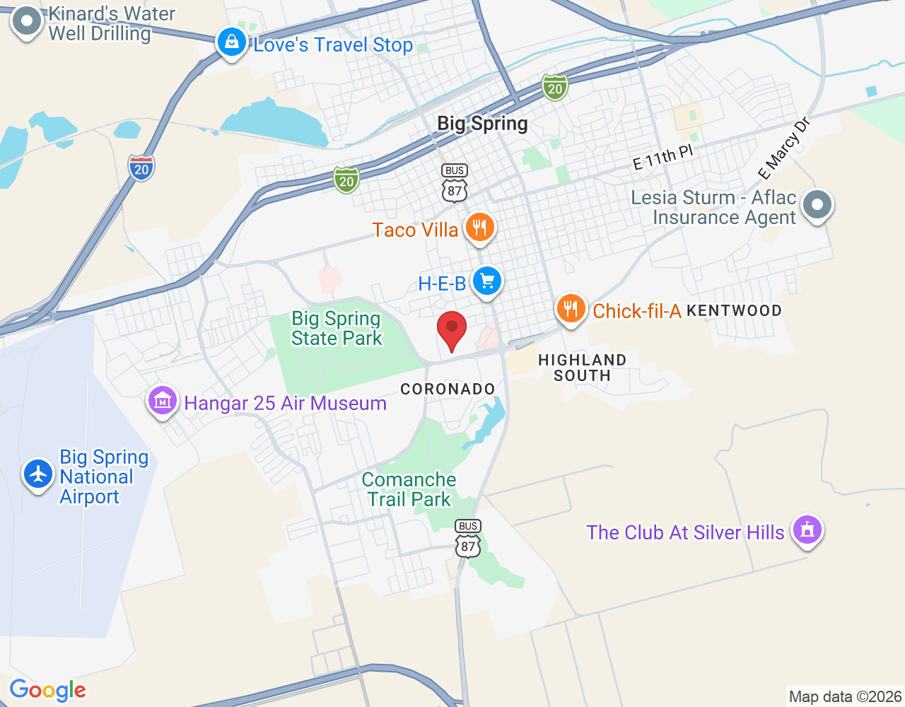 706 FM700, Big Spring, TX 79720, USA