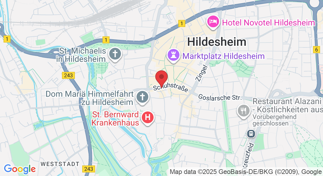Schuhstraße 24, 31134 Hildesheim, Deutschland