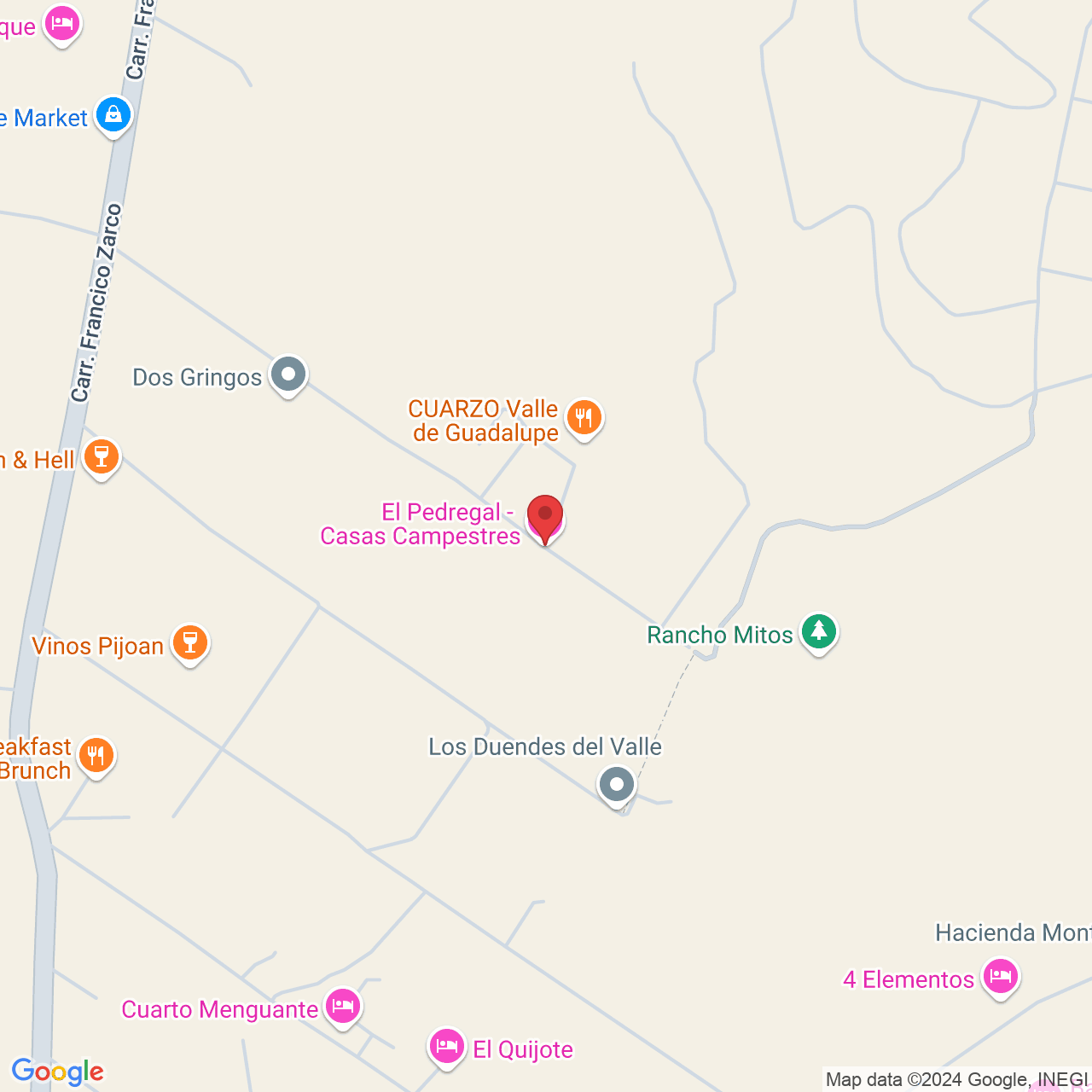 Road El Tigre, Km. 12, 22750 Francisco Zarco, B.C., Mexico