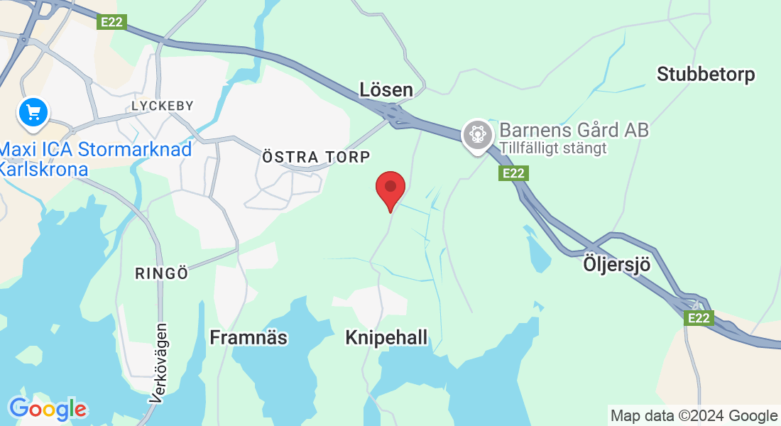 Fäjövägen 22, 371 94 Lyckeby, Sweden