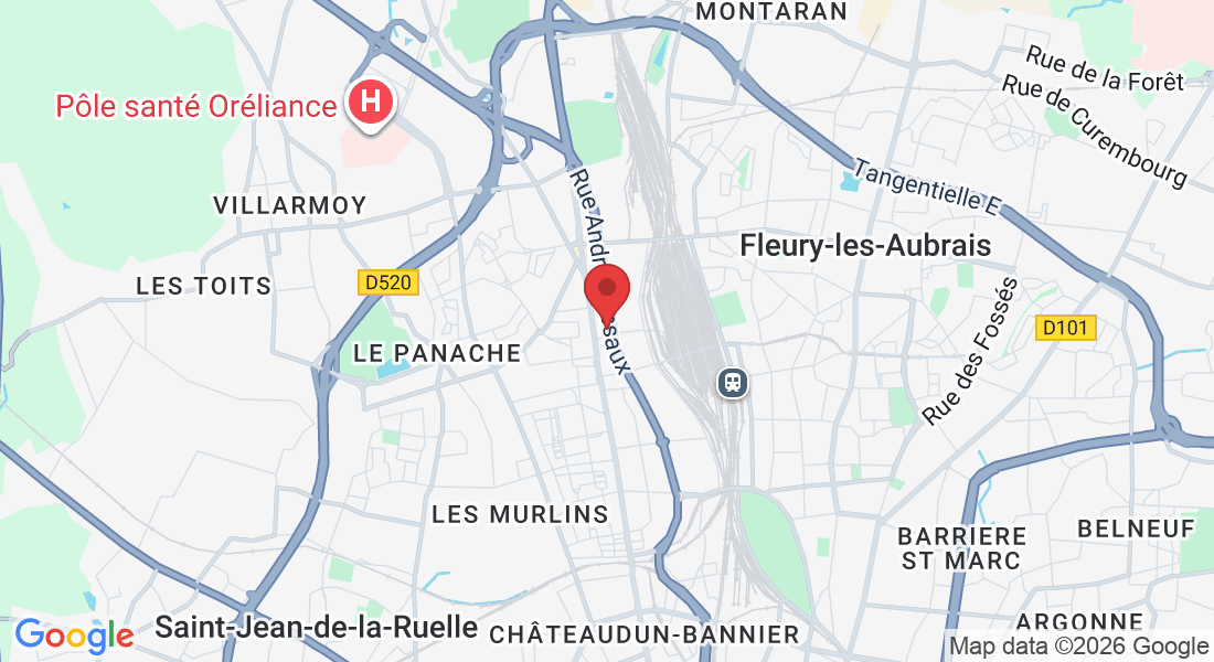 63 Rue André Dessaux, 45400 Fleury-les-Aubrais, France