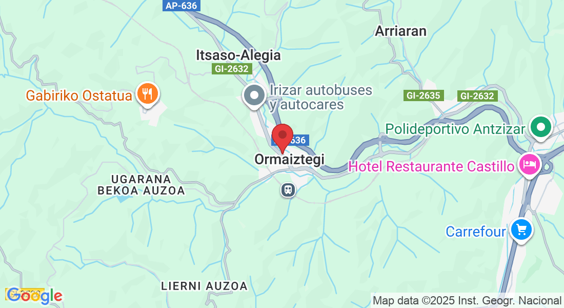 Zumarralde Kalea, 12, 20216 Ormaiztegi, Gipuzkoa, España