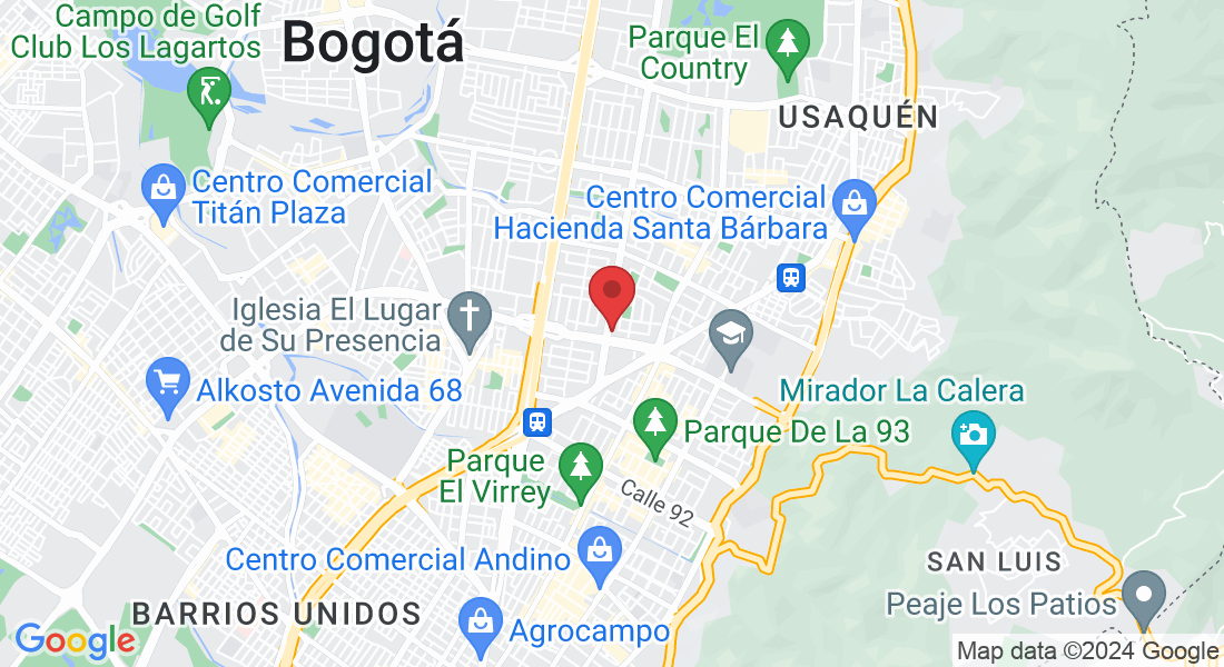 Av. Cra 19 #100-28, Usaquén, Bogotá, Colombia