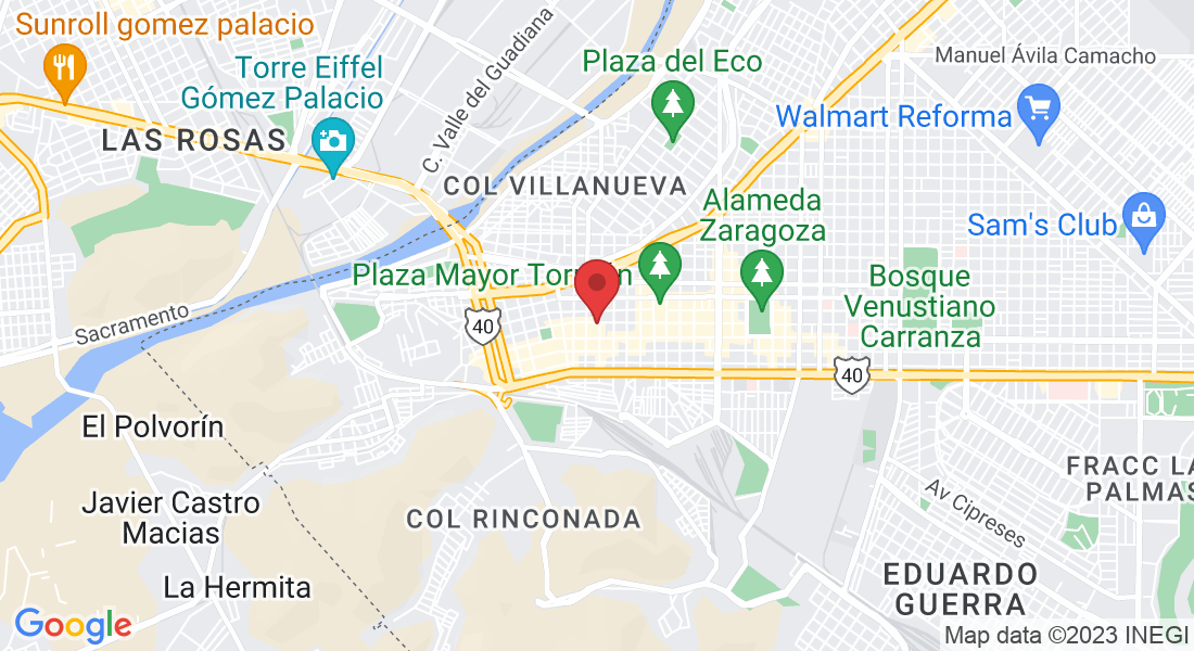 Av Morelos 835, Segundo de Cobián Centro, 27000 Torreón, Coah., México