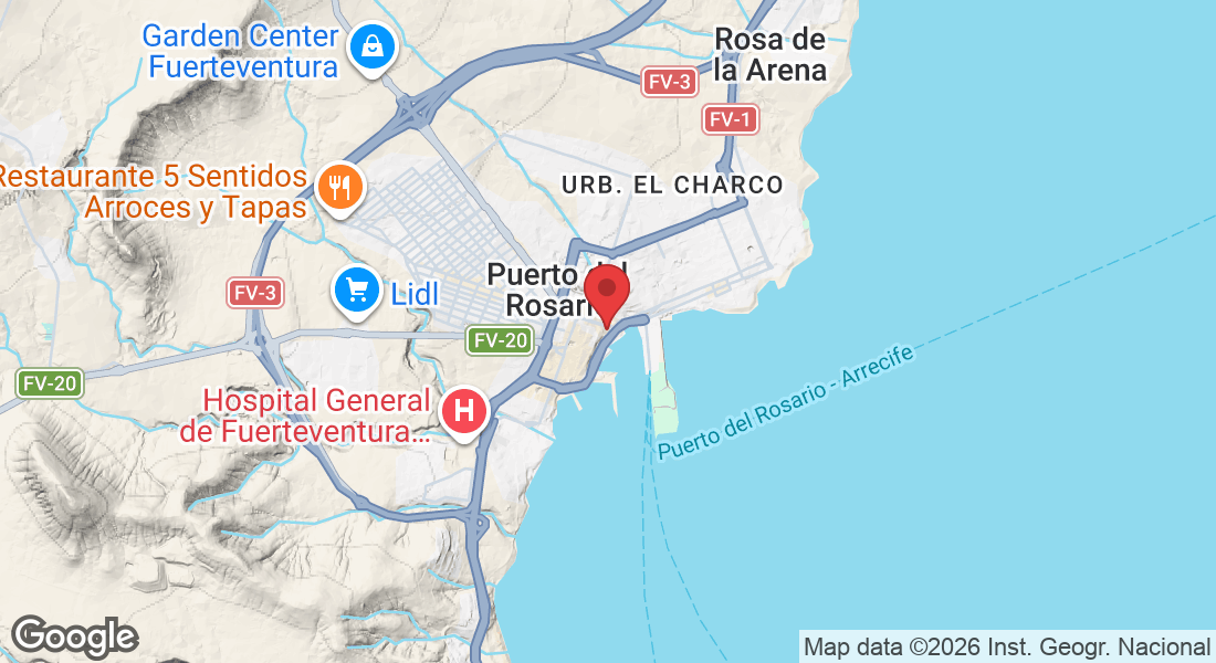 C. Eustaquio Gopar, 35600 Puerto del Rosario, Las Palmas, España