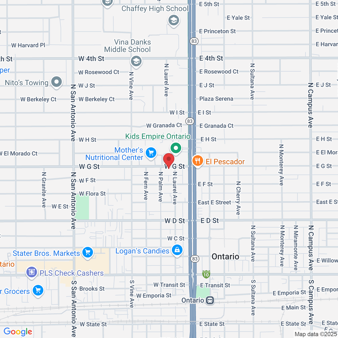 213 W G St, Ontario, CA 91762, USA