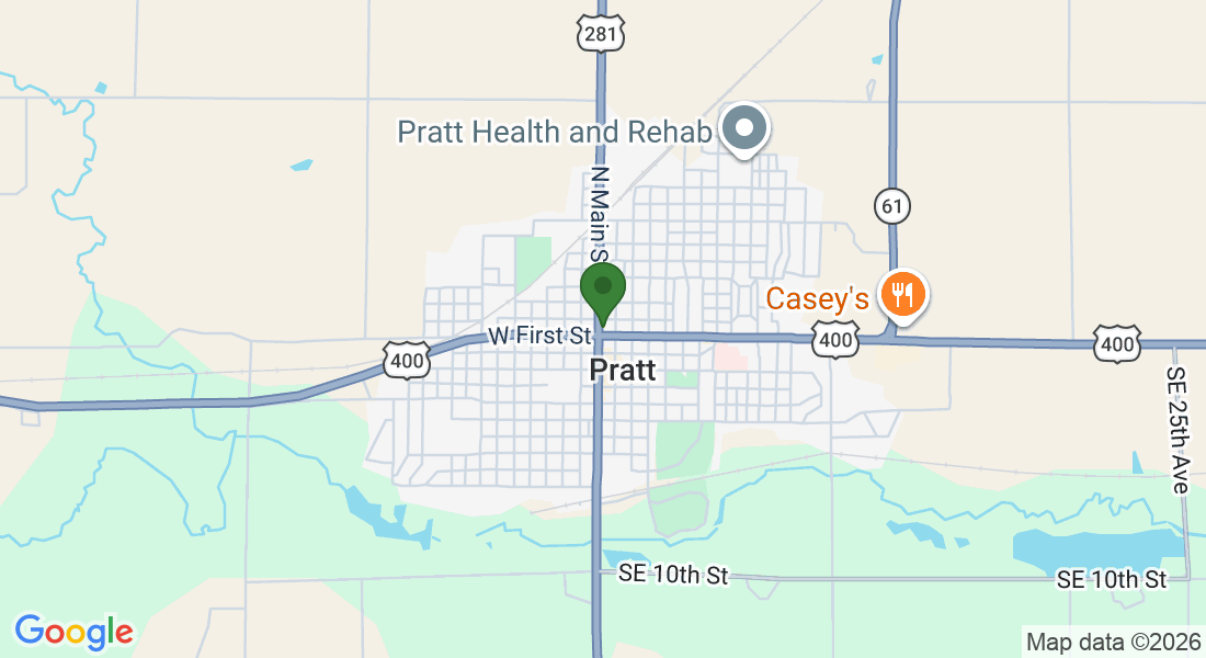 112 N Main St, Pratt, KS 67124, USA